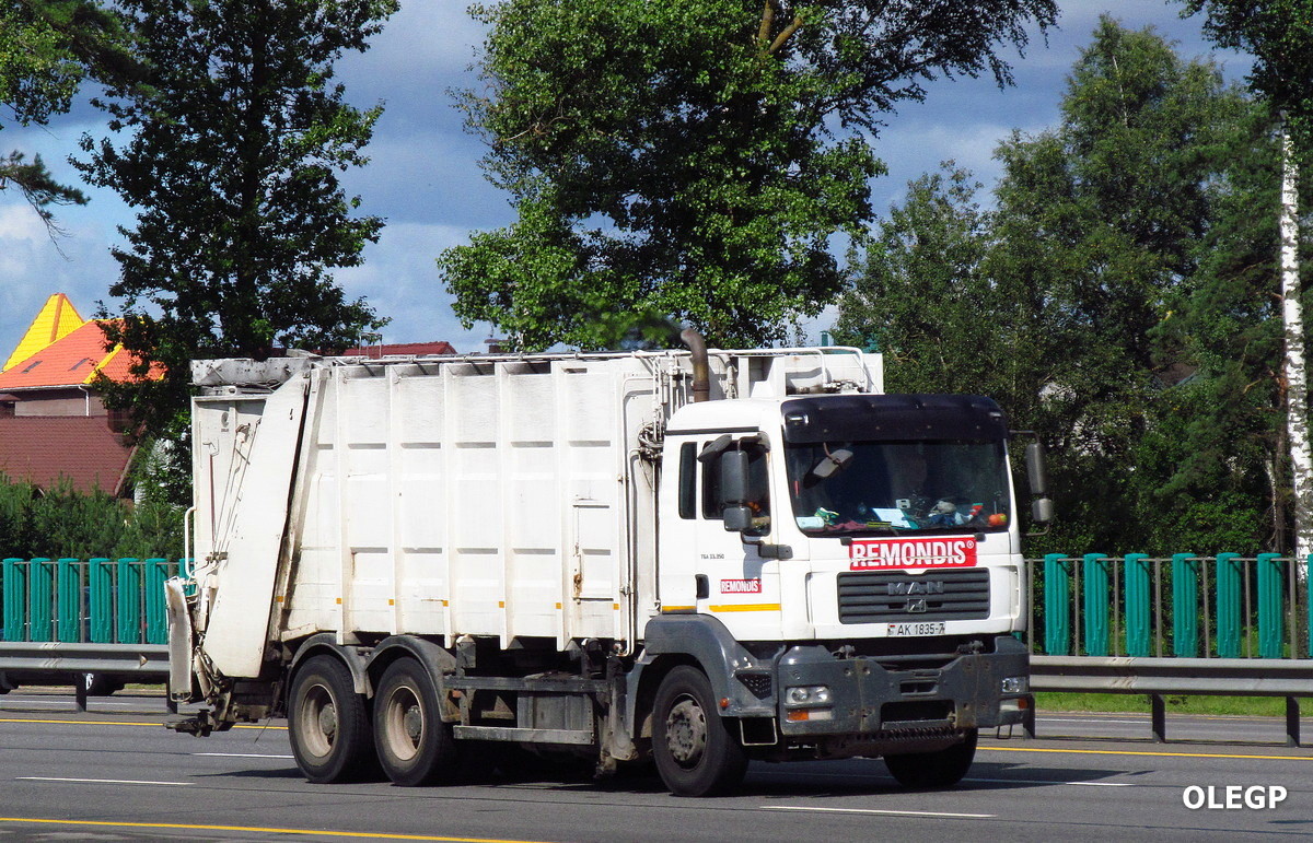 Минск, № АК 1835-7 — MAN TGA 35.360