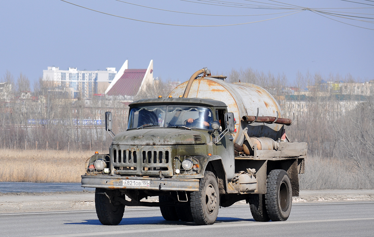 Омская область, № А 821 ОВ 155 — ЗИЛ-431412