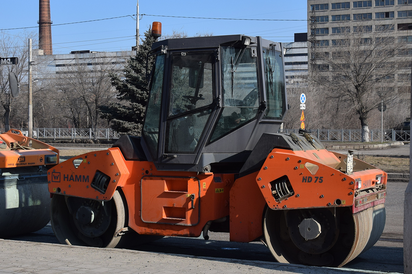 Волгоградская область, № 2473 ВЕ 34 — Hamm HD 75