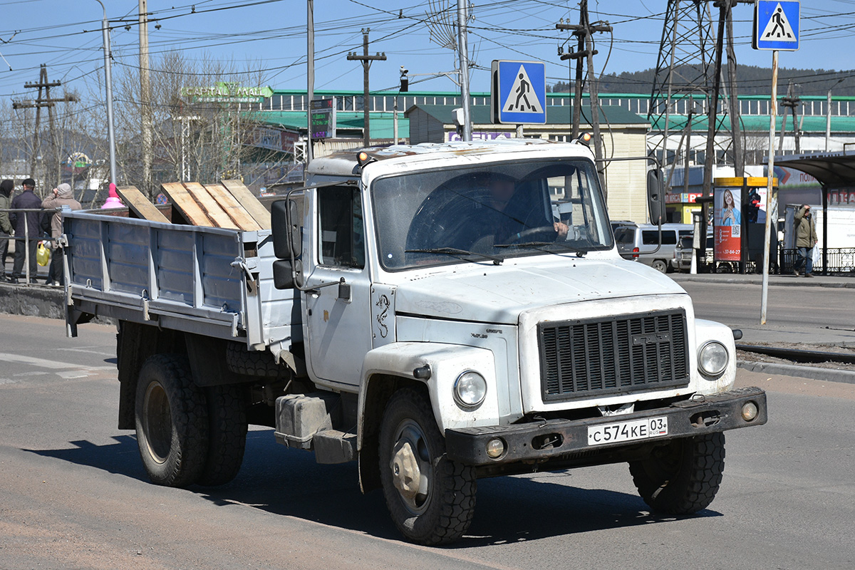 Бурятия, № С 574 КЕ 03 — ГАЗ-3309