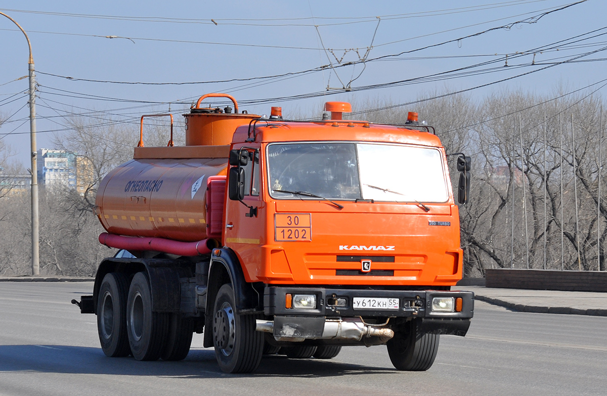 Омская область, № У 612 КН 55 — КамАЗ-53215-15 [53215R]