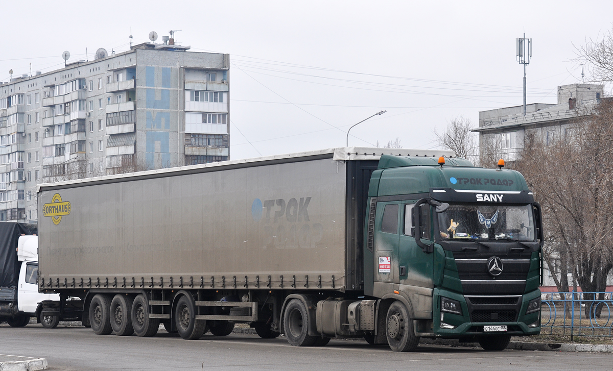Омская область, № В 144 ОЕ 155 — SANY D495 HQC4180