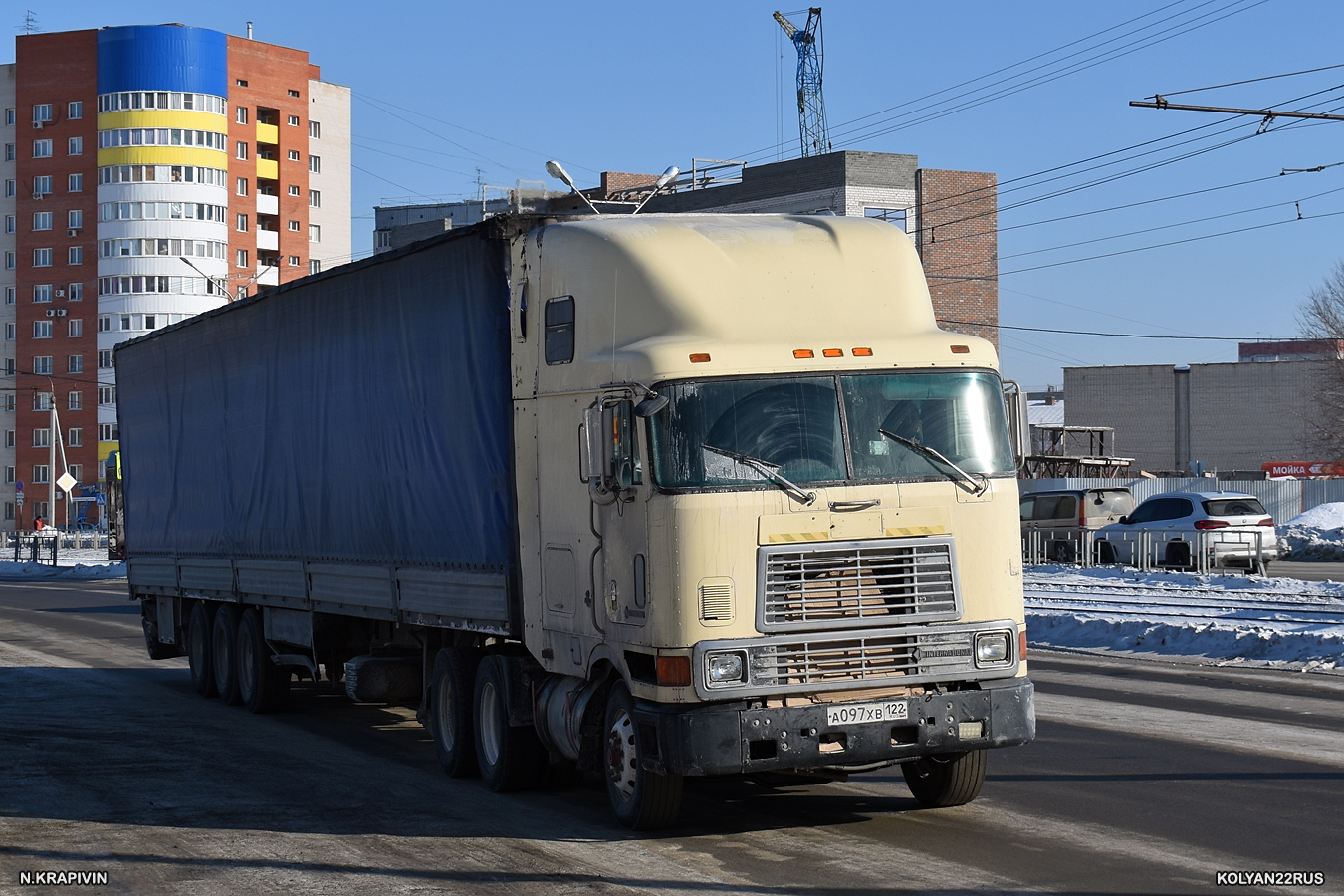 Алтайский край, № А 097 ХВ 122 — International 9800