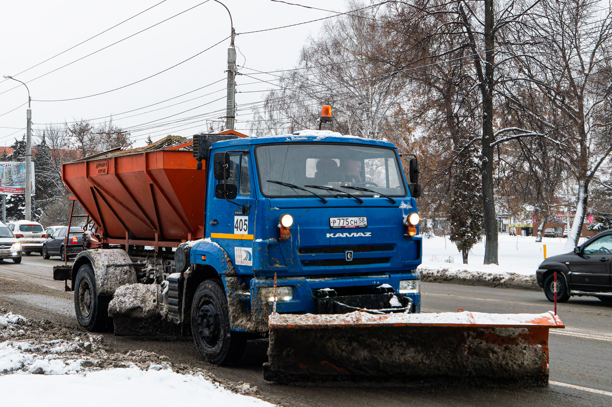 Пензенская область, № 405 — КамАЗ-53605 (общая модель)