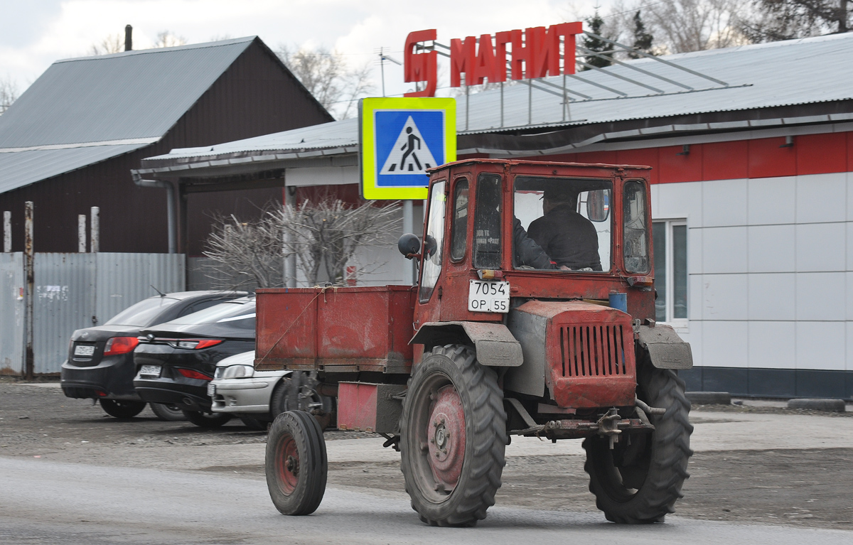 Омская область, № 7054 ОР 55 — Т-16М (МГ)