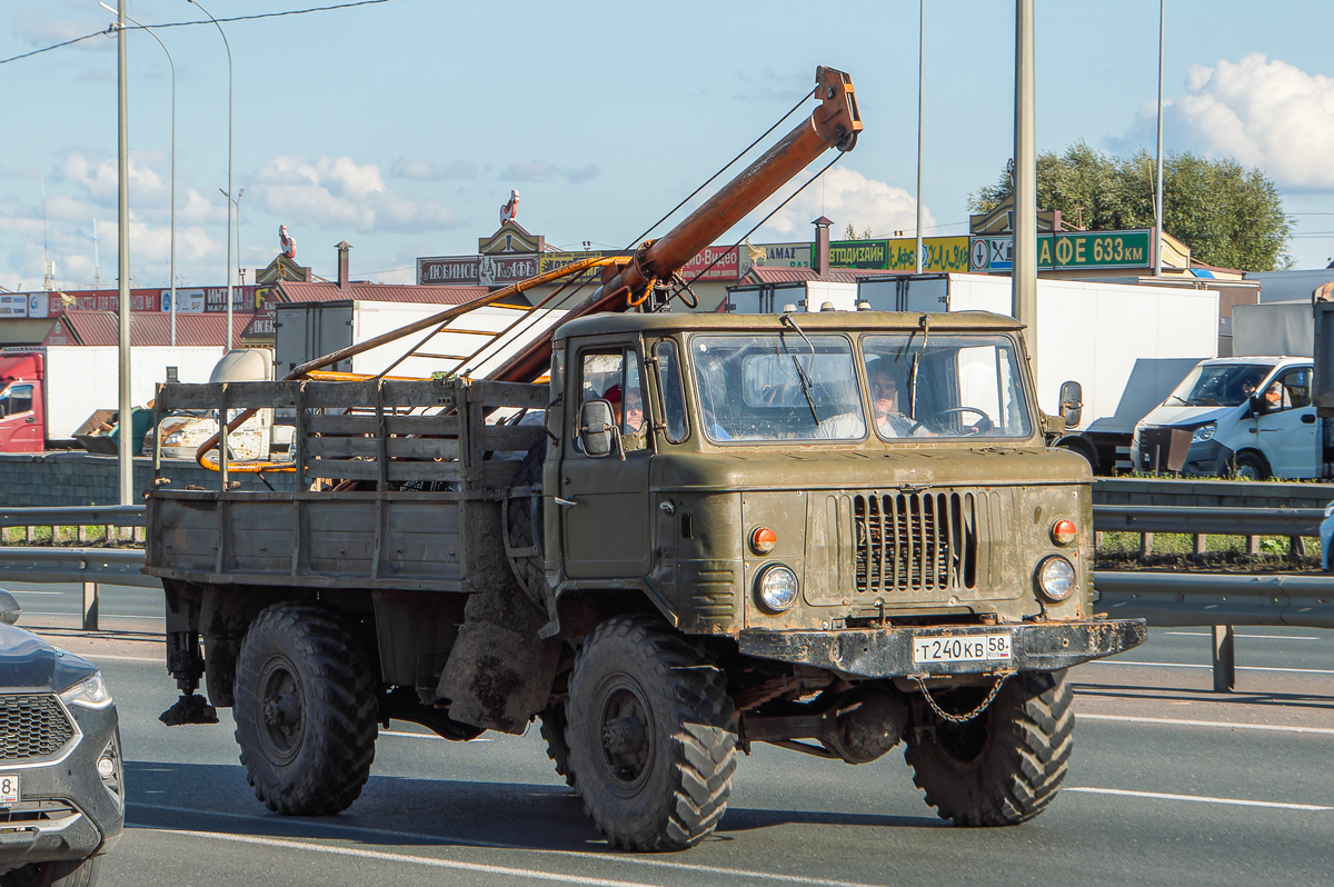 Пензенская область, № Т 240 КВ 58 — ГАЗ-66-11
