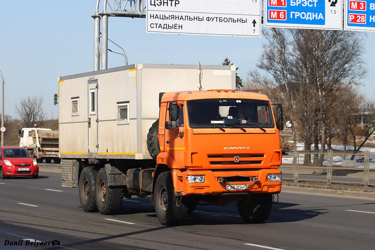 Минск, № АО 3211-7 — КамАЗ-43118 (общая модель)