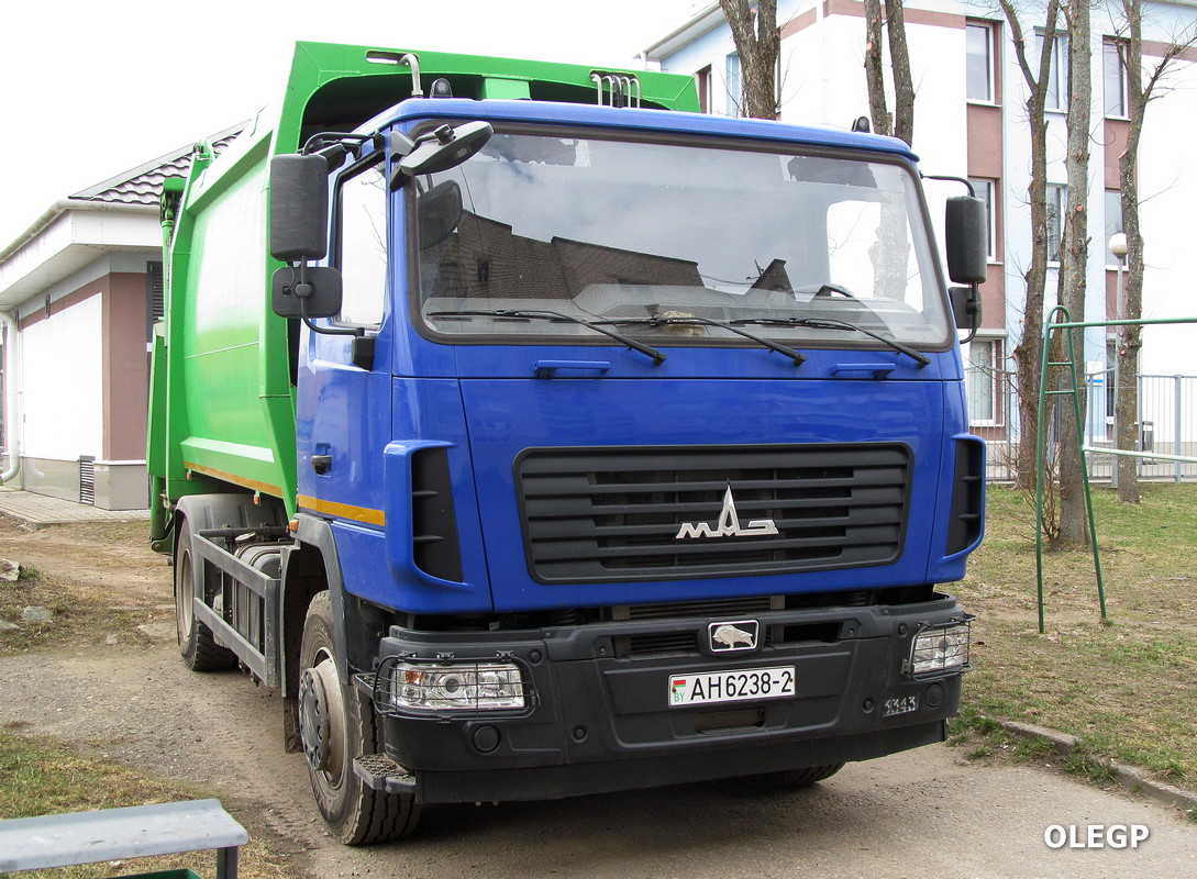 Витебская область, № АН 6238-2 — МАЗ-534025
