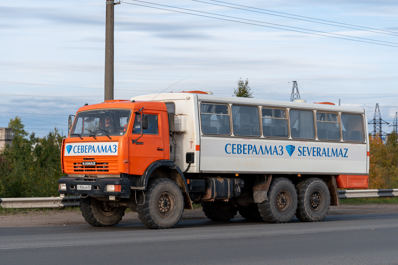 Архангельская область, № С 906 ОМ 29 — КамАЗ-43114-15 [43114R]