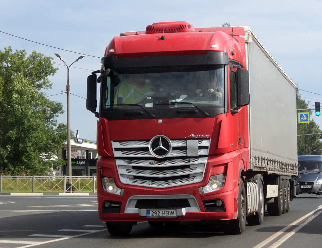 Эстония, № 292 HBW — Mercedes-Benz Actros ('2011)