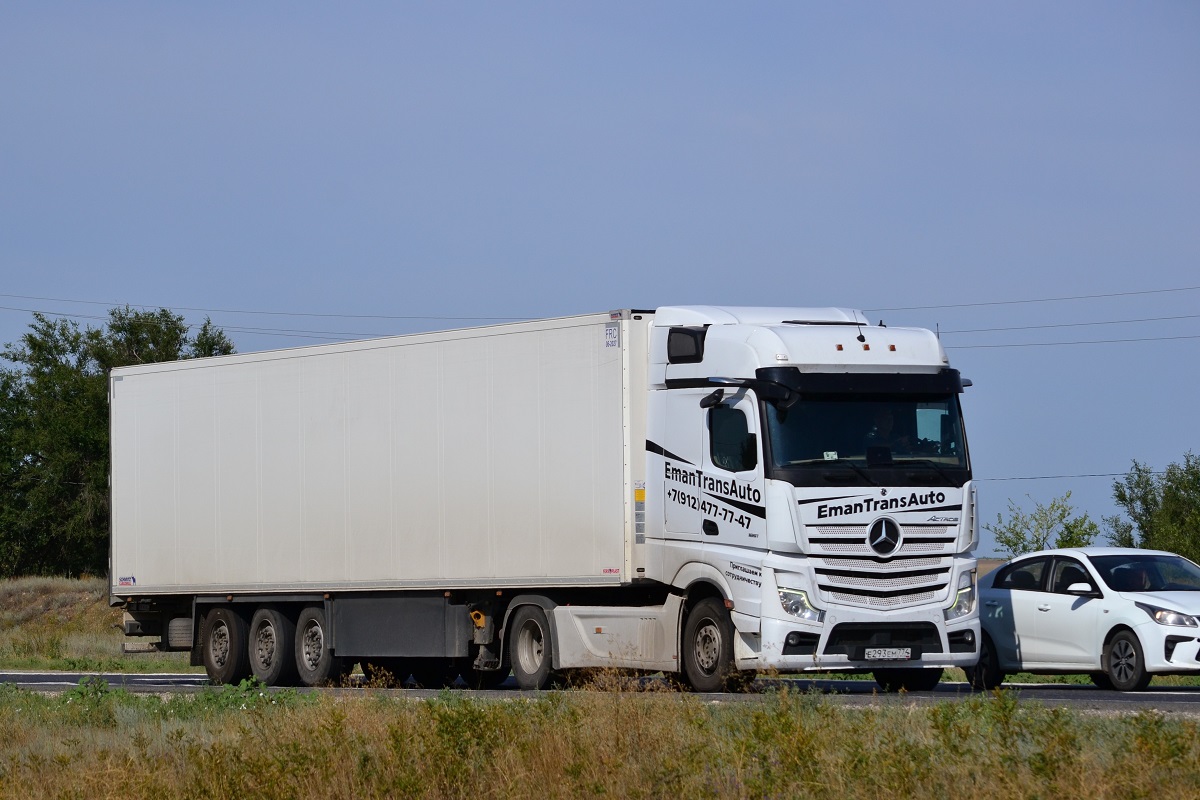 Челябинская область, № Е 293 ЕМ 774 — Mercedes-Benz Actros '18 1851 [Z9M]