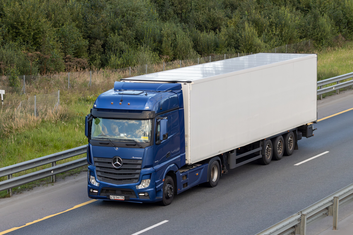 Санкт-Петербург, № Е 181 МР 198 — Mercedes-Benz Actros '18 1845 [Z9M]