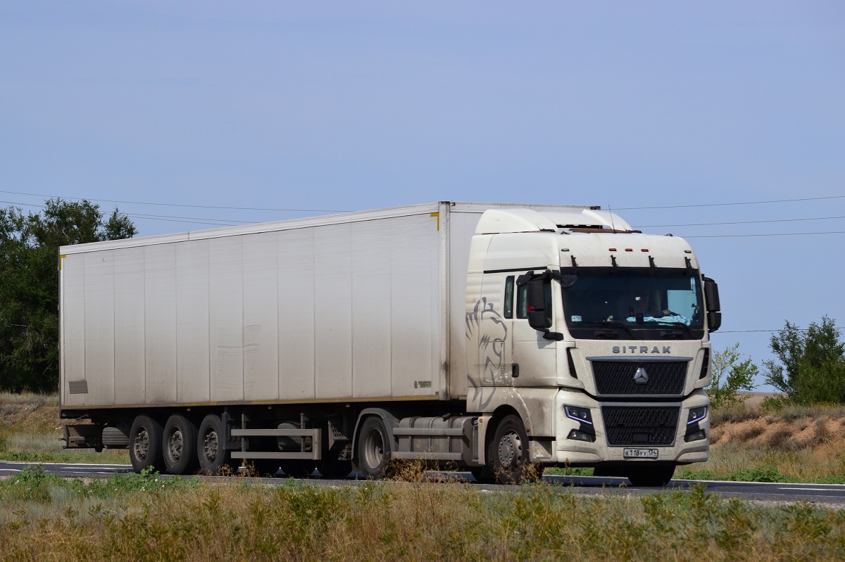 Волгоградская область, № К 118 УУ 134 — Sitrak C7H ZZ4186 MAX