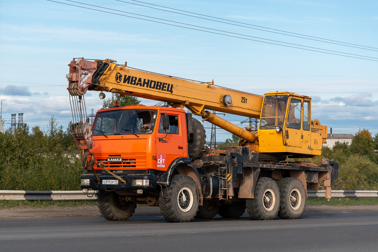 Коми, № О 311 СР 11 — КамАЗ-43118-15 [43118R]