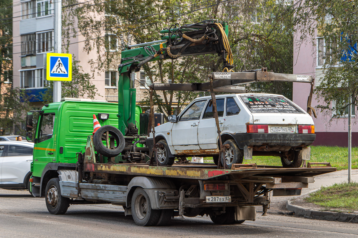 Крым, № К 287 ЕХ 82 — Mercedes-Benz Atego (общ.м)