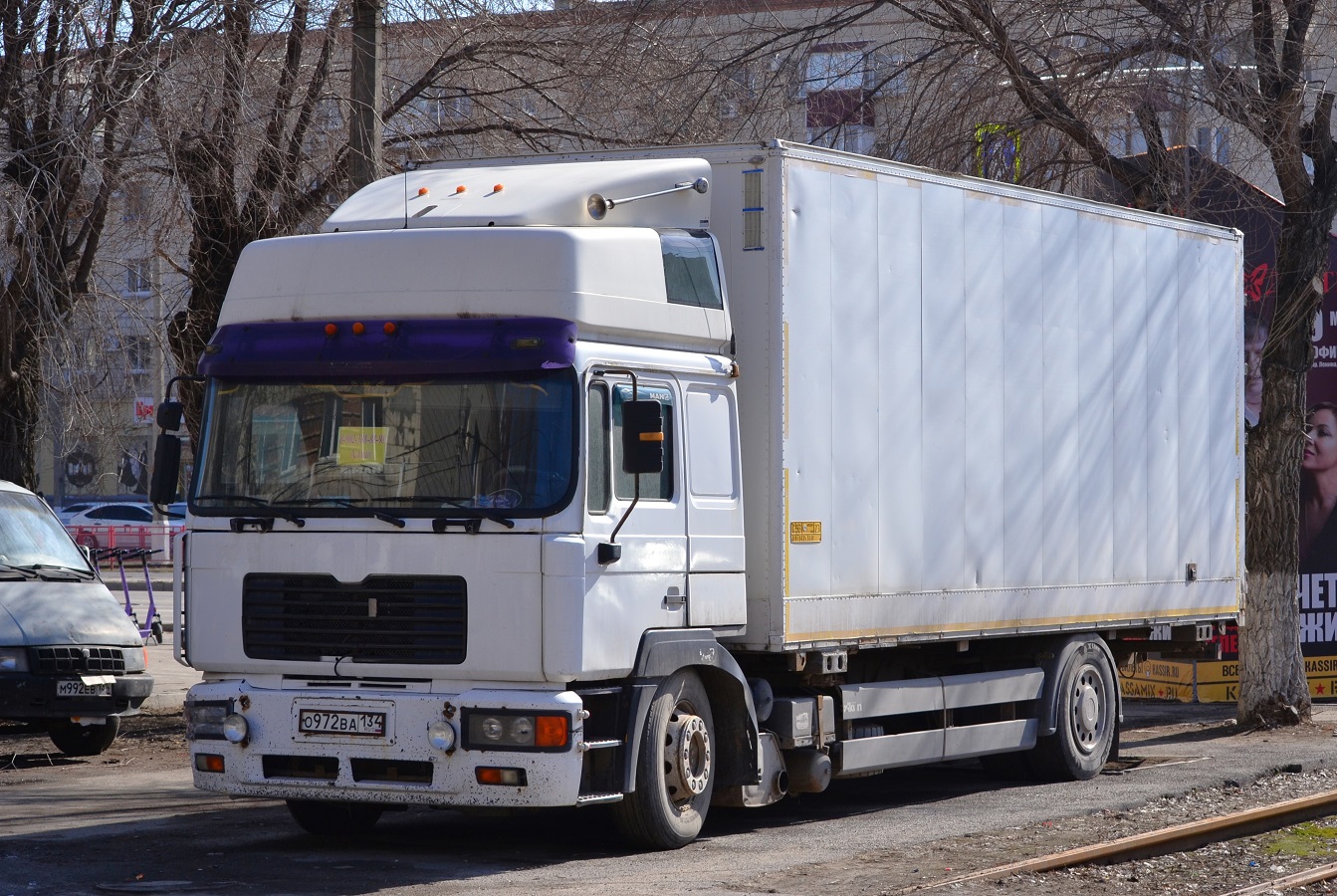 Волгоградская область, № О 972 ВА 134 — MAN F2000 19.414