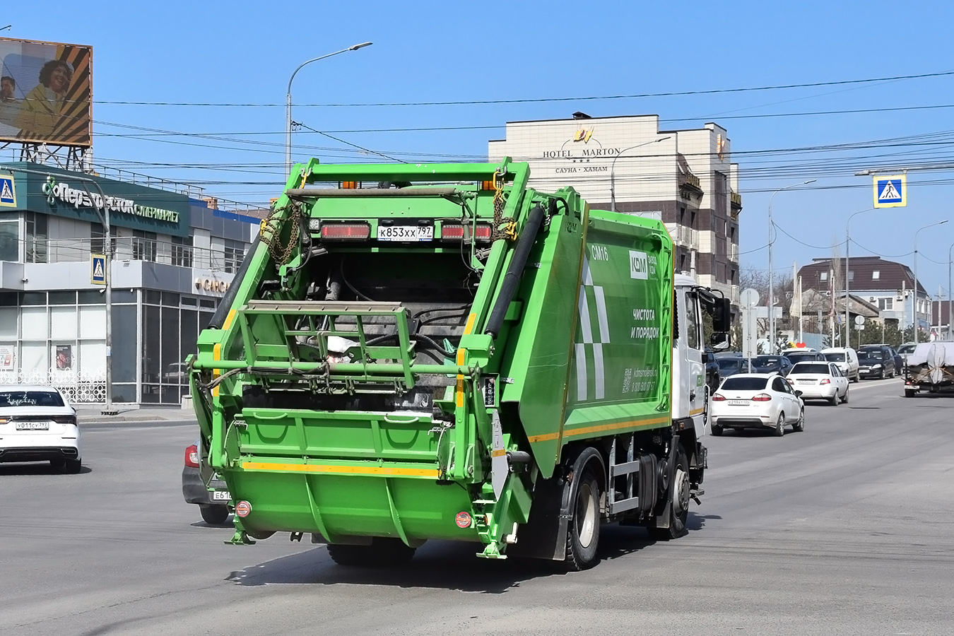 Волгоградская область, № К 853 ХХ 797 — МАЗ-534025