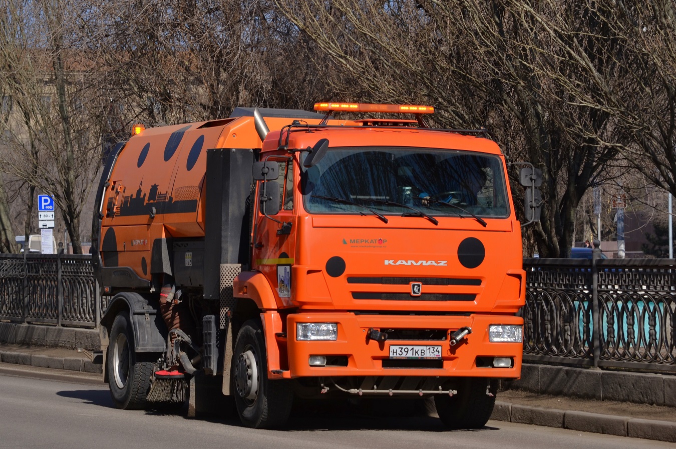 Волгоградская область, № Н 391 КВ 134 — КамАЗ-53605-50