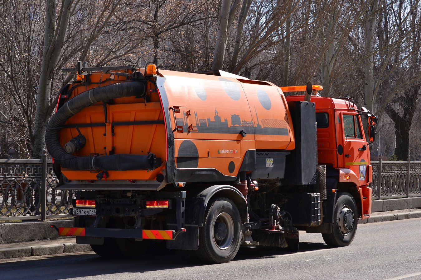 Волгоградская область, № Н 391 КВ 134 — КамАЗ-53605-50