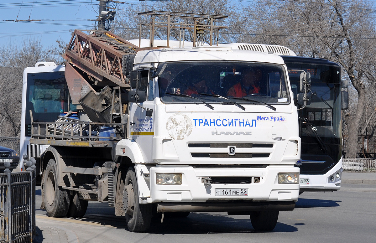Омская область, № Т 161 МЕ 55 — КамАЗ-43253-R4(28)