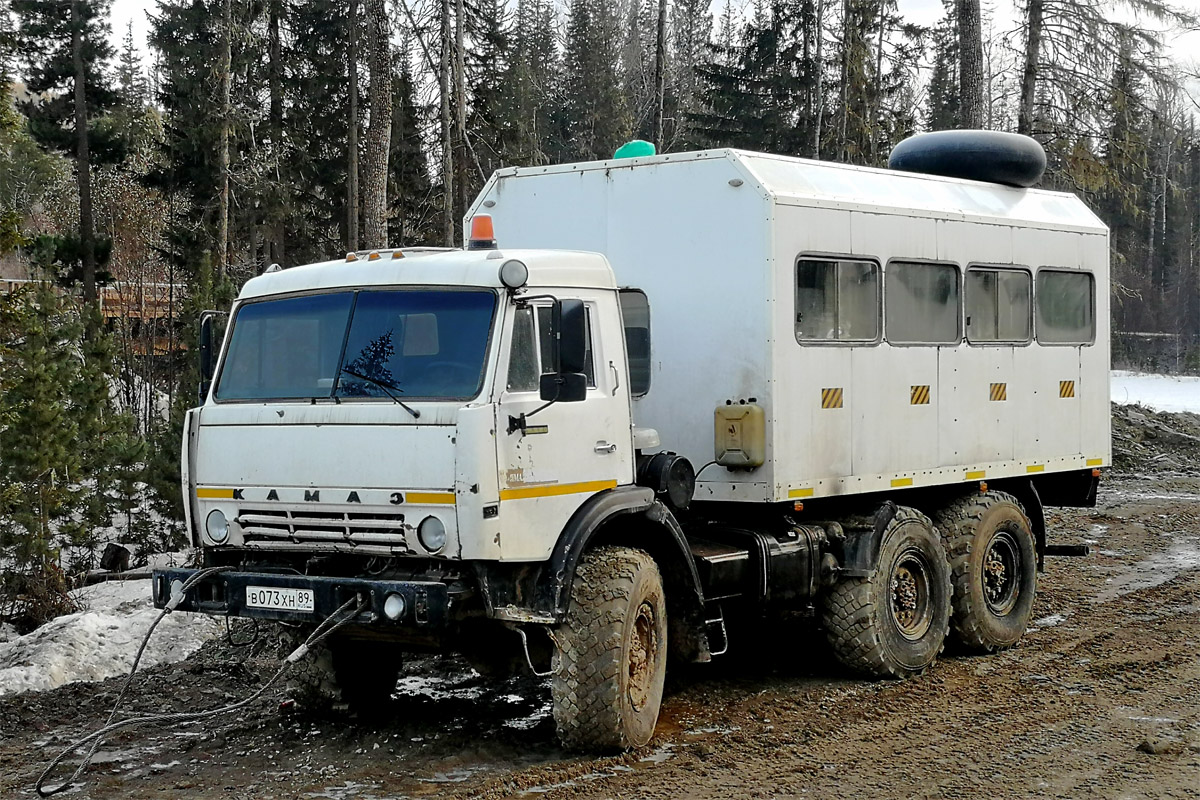 Ямало-Ненецкий автоном.округ, № В 073 ХН 89 — КамАЗ-43101