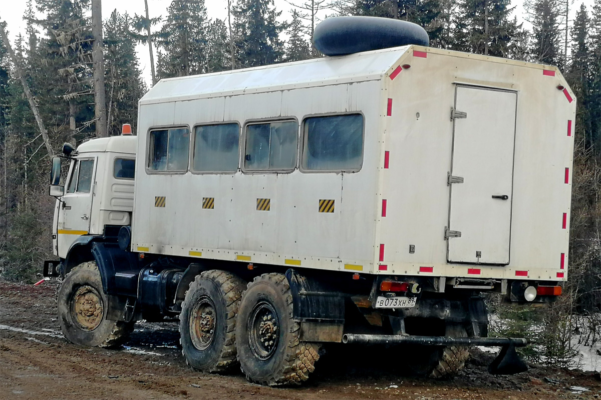 Ямало-Ненецкий автоном.округ, № В 073 ХН 89 — КамАЗ-43101
