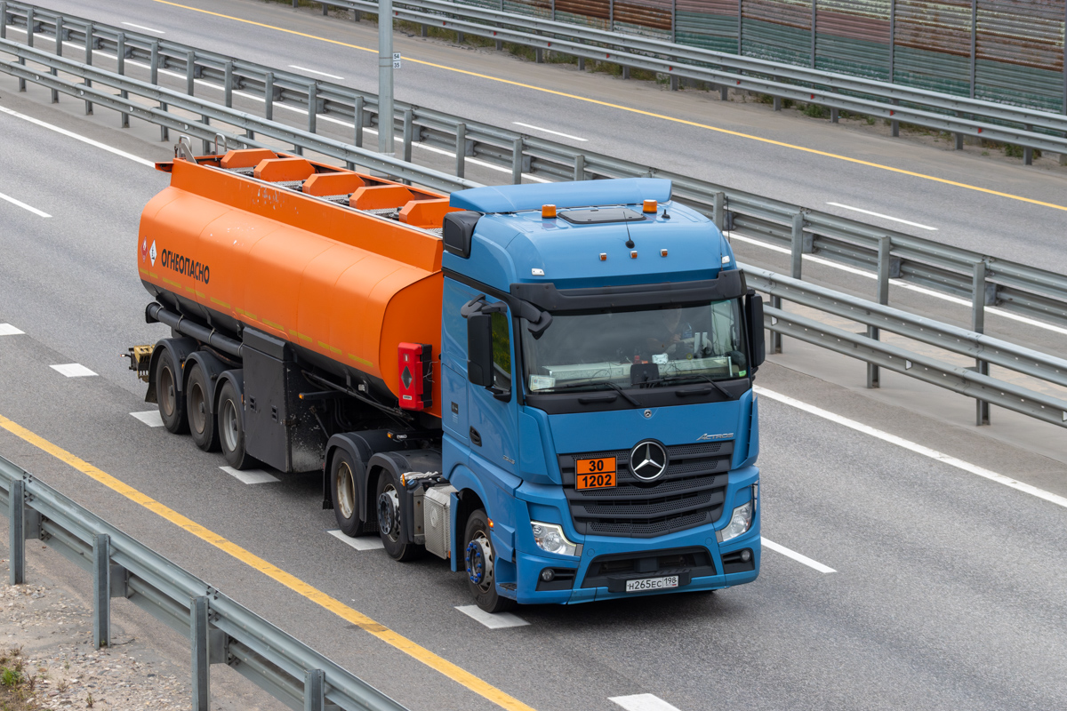 Санкт-Петербург, № Н 265 ЕС 198 — Mercedes-Benz Actros ('2018)