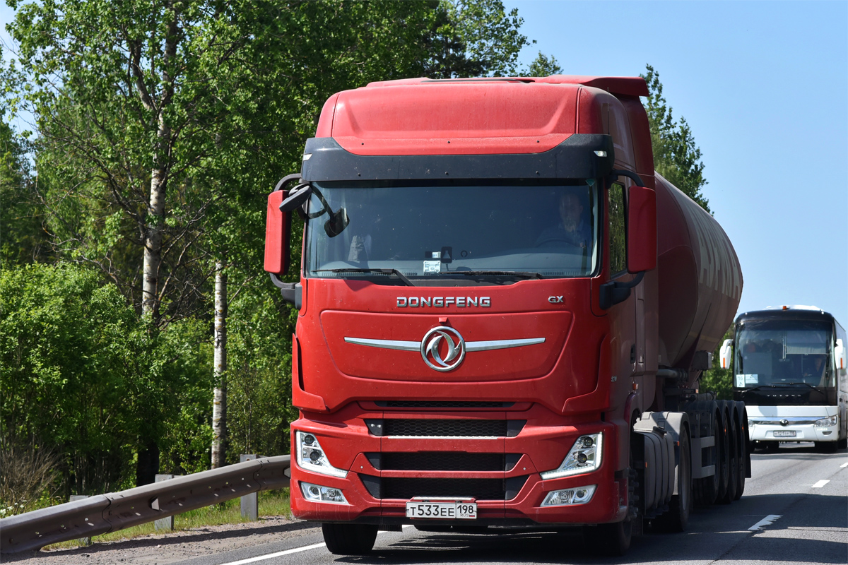 Санкт-Петербург, № Т 533 ЕЕ 198 — Dongfeng GX DFH4180