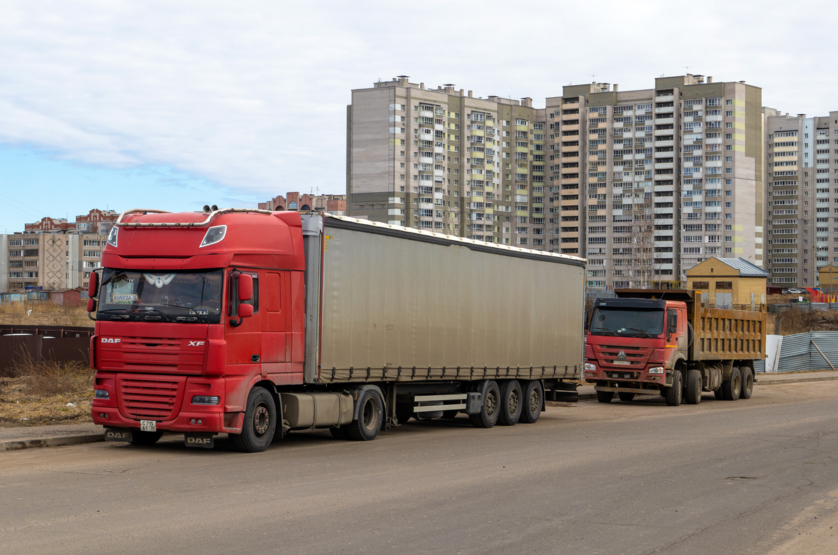 Вологодская область, № С 715 АТ 39 — DAF XF105 FT