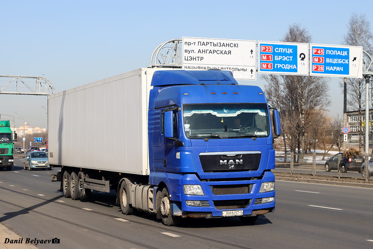 Минская область, № АМ 8457-5 — MAN TGX ('2007) (общая модель)