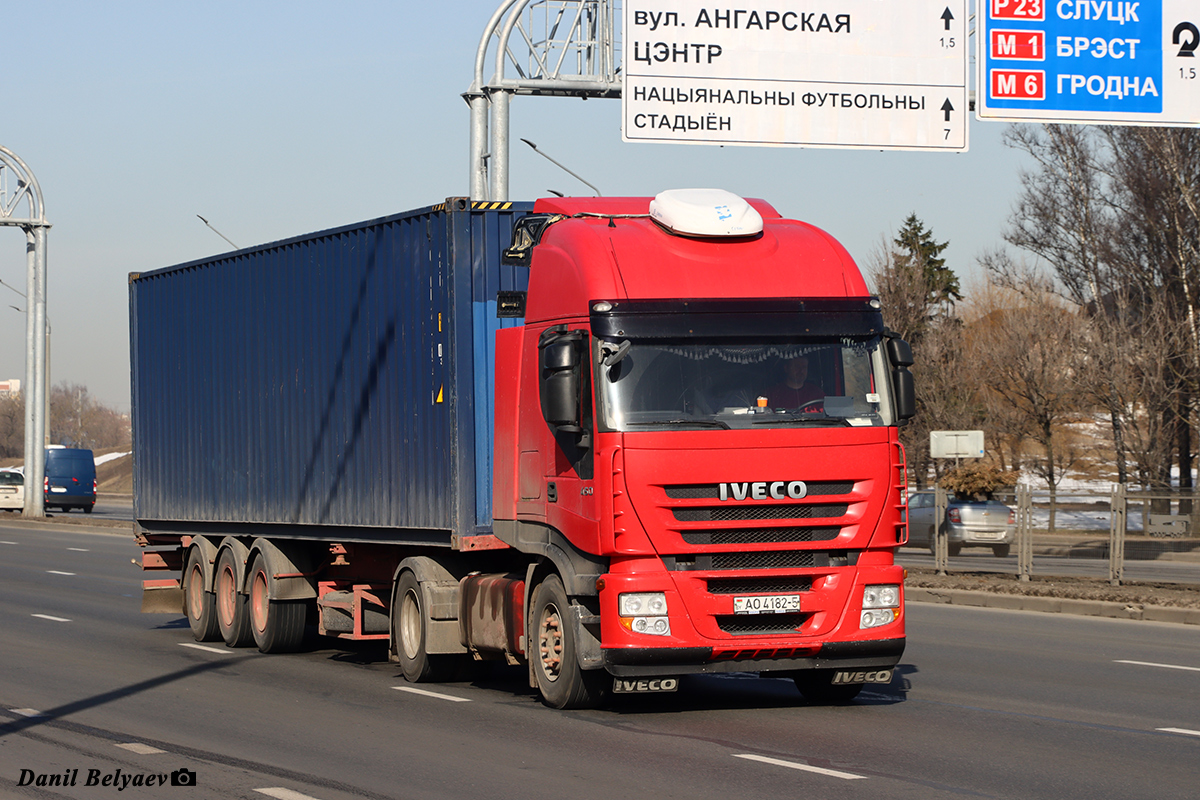 Минская область, № АО 4182-5 — IVECO Stralis ('2007)