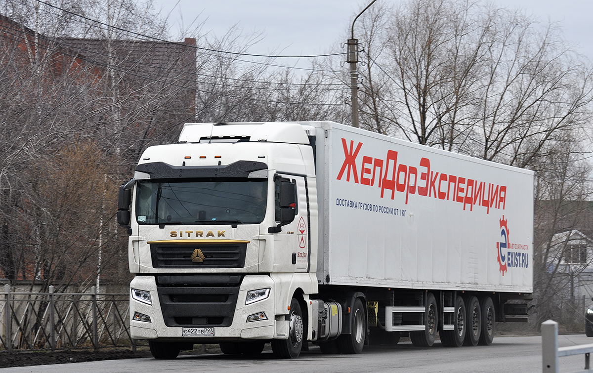Москва, № С 422 ТВ 797 — Sitrak C7H ZZ4186