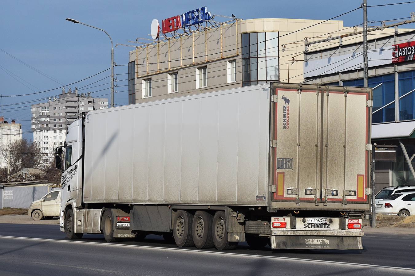 Челябинская область, № ВХ 2063 74 — Schmitz Cargobull S.KO (SCB*S3B) общ.мод