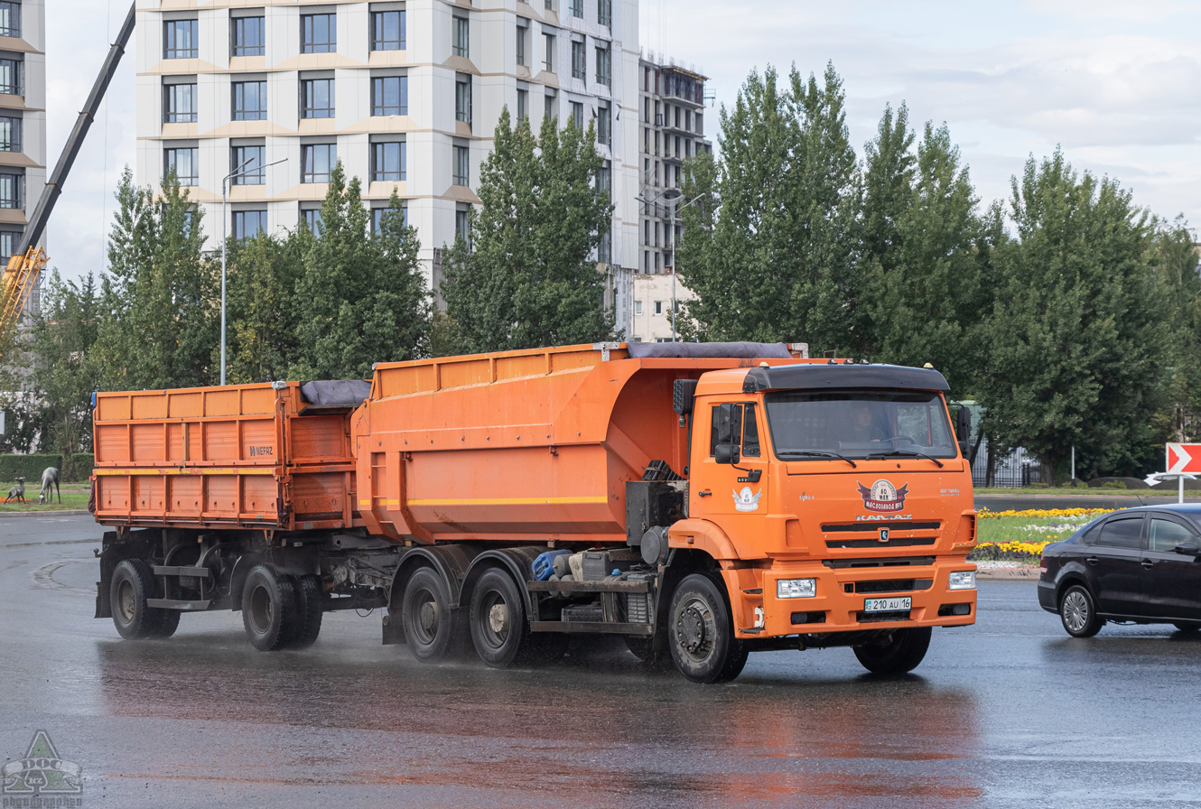 Восточно-Казахстанская область, № 210 AU 16 — КамАЗ-6520-73