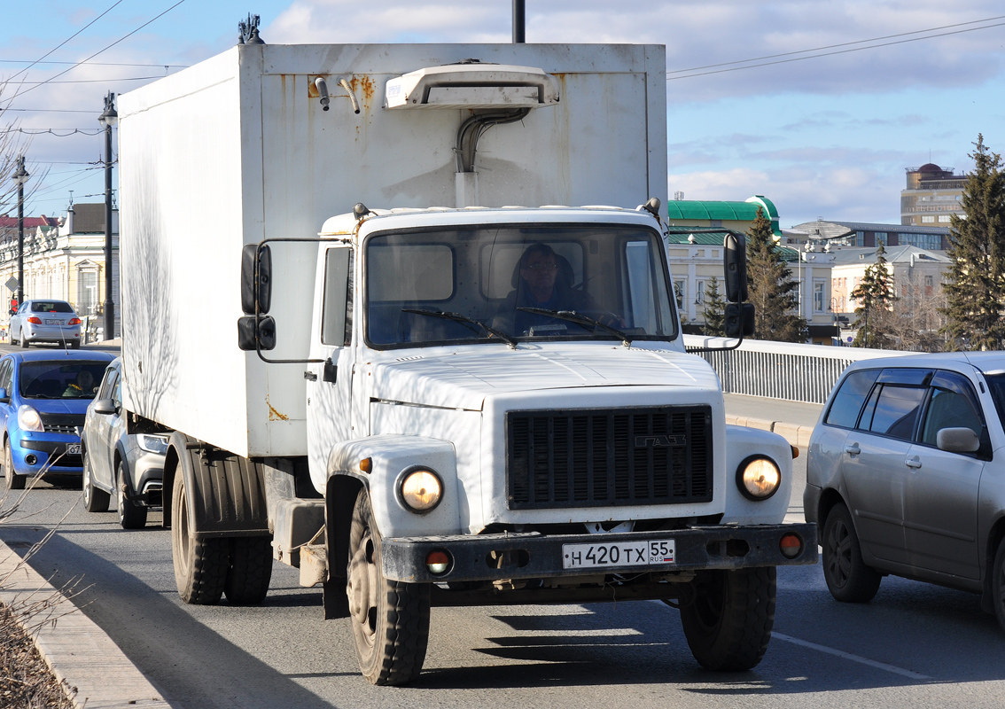 Омская область, № Н 420 ТХ 55 — ГАЗ-3309
