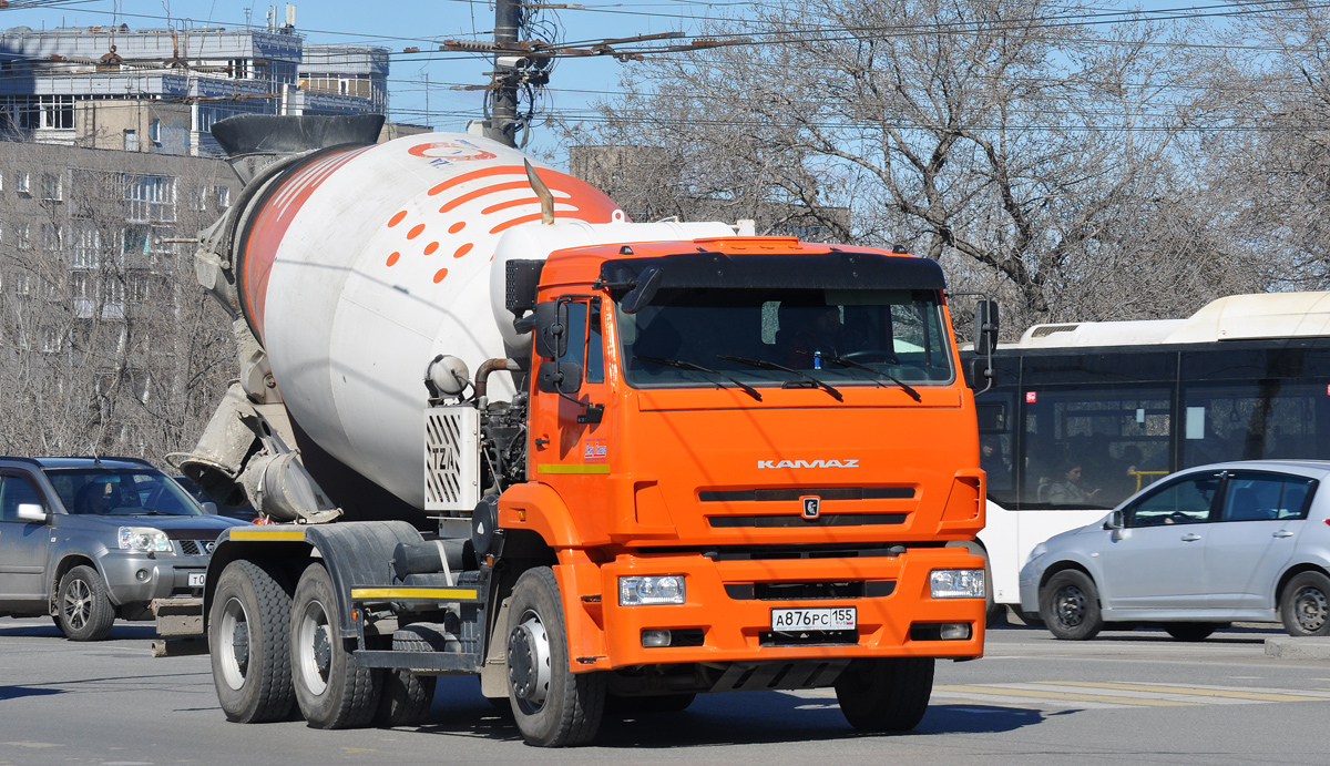 Омская область, № А 876 РС 155 — КамАЗ-6520 (общая модель)
