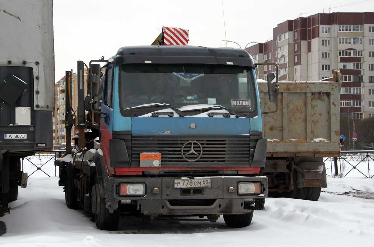 Псковская область, № Р 778 СМ 60 — Mercedes-Benz SK 2534