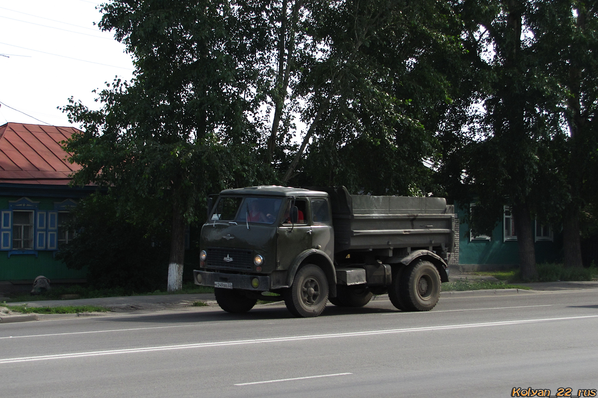 Алтайский край, № У 249 ВЕ 22 — МАЗ-5549