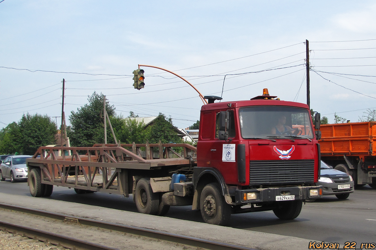 Алтайский край, № Х 629 КА 22 — МАЗ-5551 (общая модель)