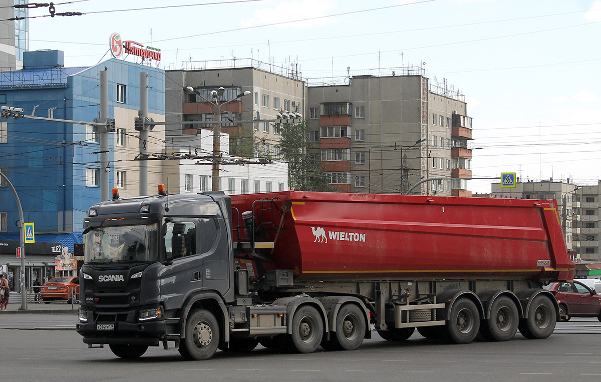 Челябинская область, № В 514 УР 174 — Scania ('2016) G500