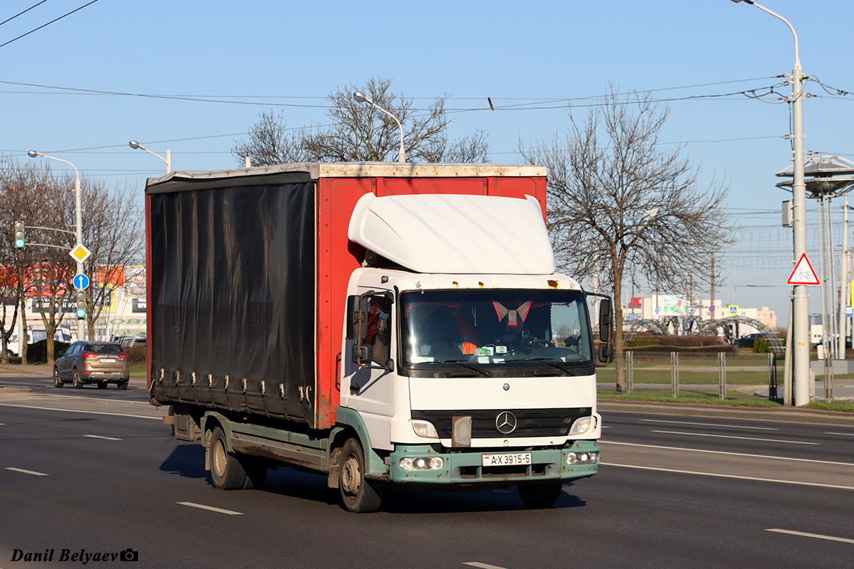 Минская область, № АХ 3915-5 — Mercedes-Benz Atego (общ.м)