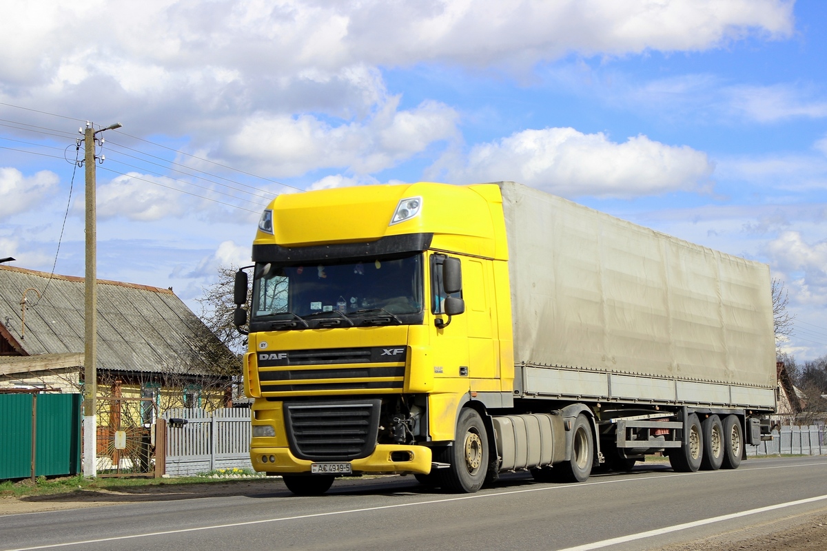 Минская область, № АС 4919-5 — DAF XF105 FT