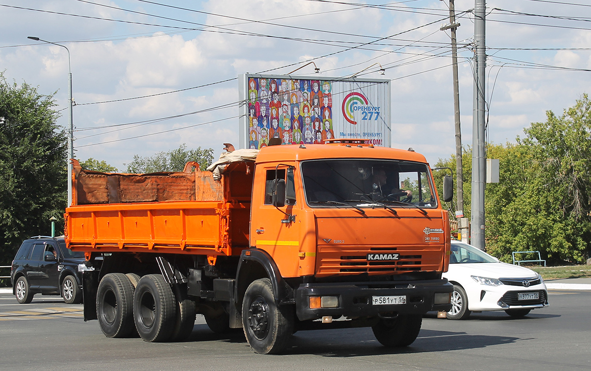 Оренбургская область, № Р 581 УТ 56 — КамАЗ-65115-15 [65115R]