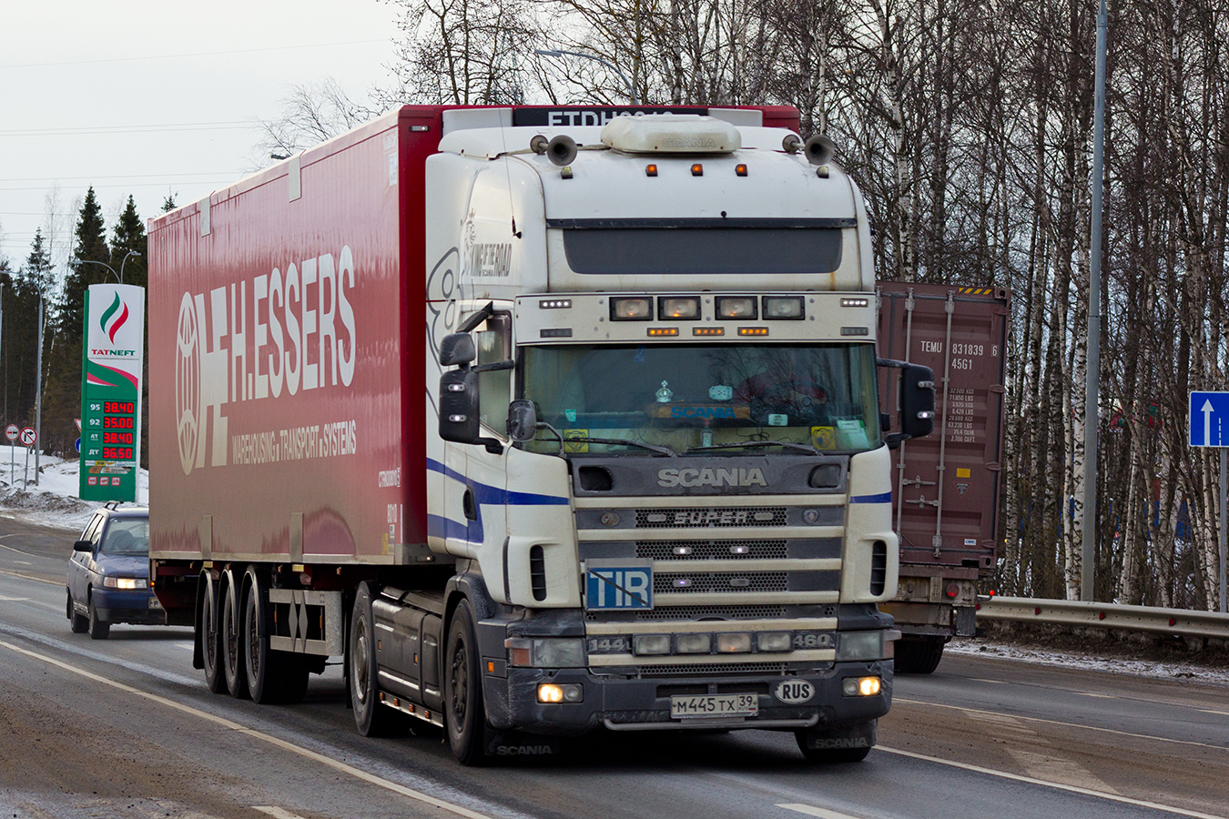 Калининградская область, № М 445 ТХ 39 — Scania ('1996) R144L