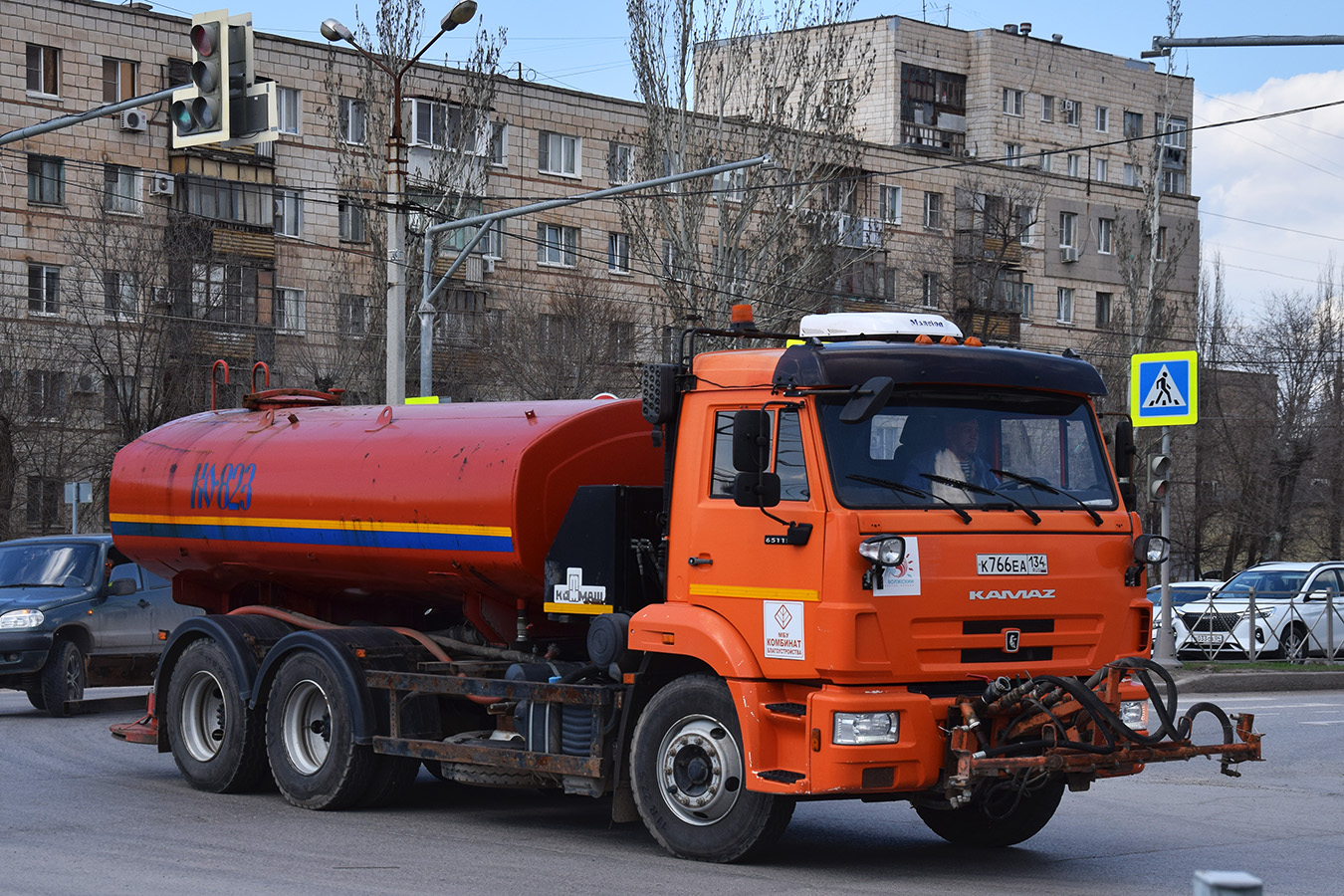 Волгоградская область, № К 766 ЕА 134 — КамАЗ-65115-50