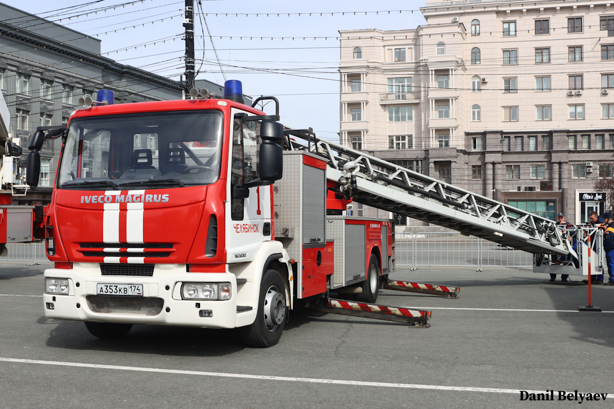 Челябинская область, № А 353 КВ 174 — IVECO EuroCargo ('2008)