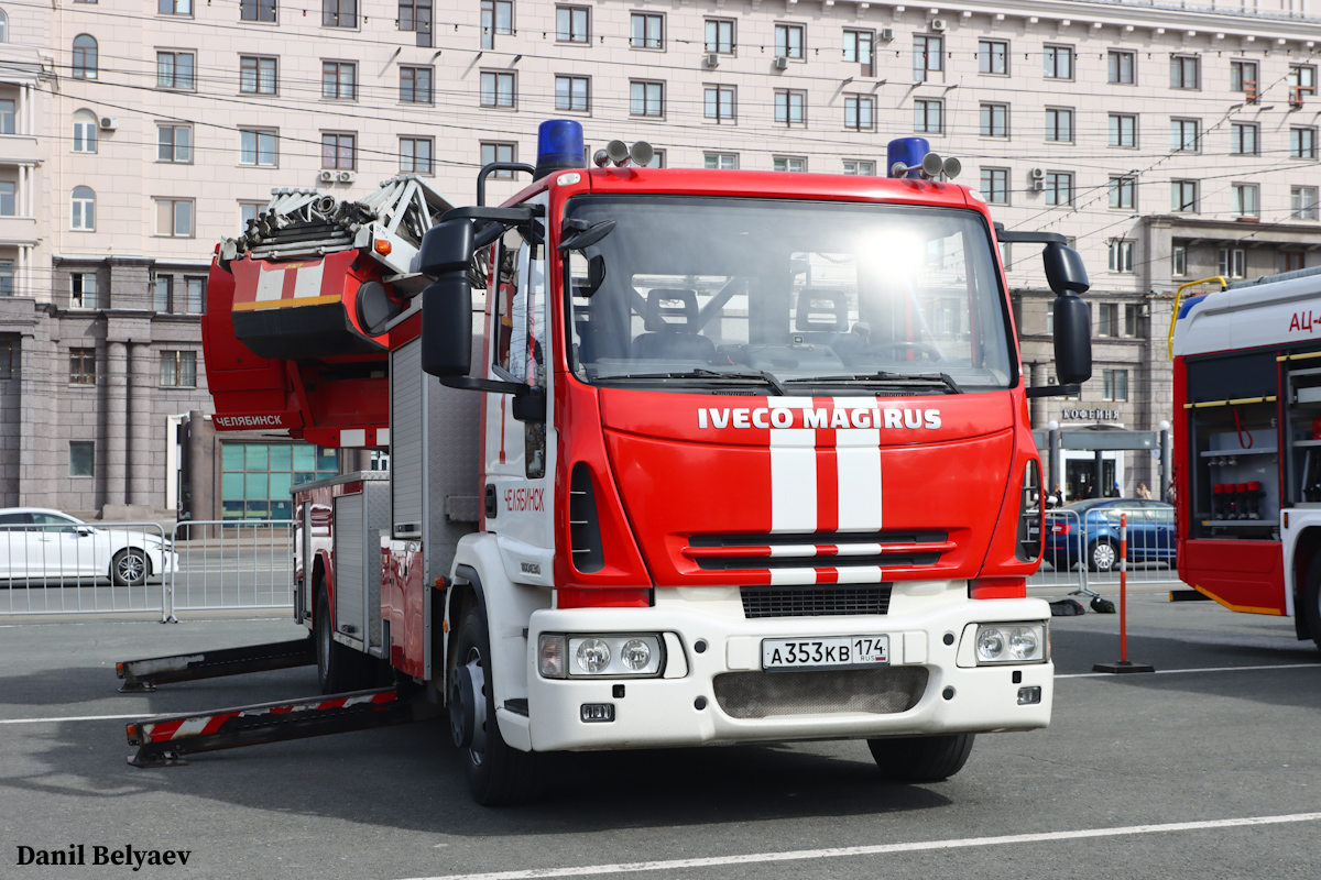 Челябинская область, № А 353 КВ 174 — IVECO EuroCargo ('2008)
