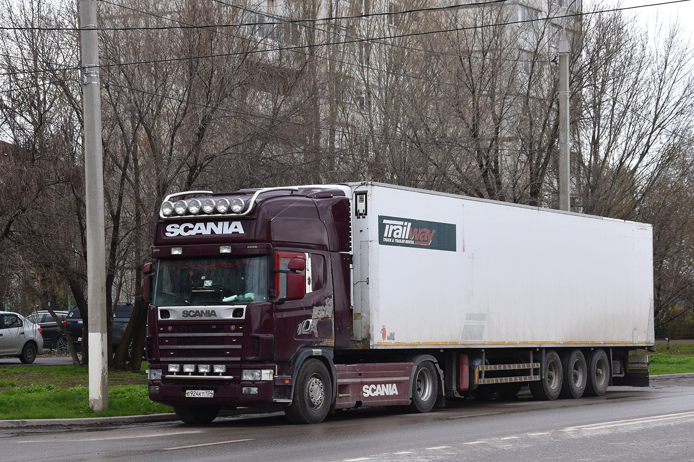 Волгоградская область, № Е 924 КТ 134 — Scania ('1996) R124L