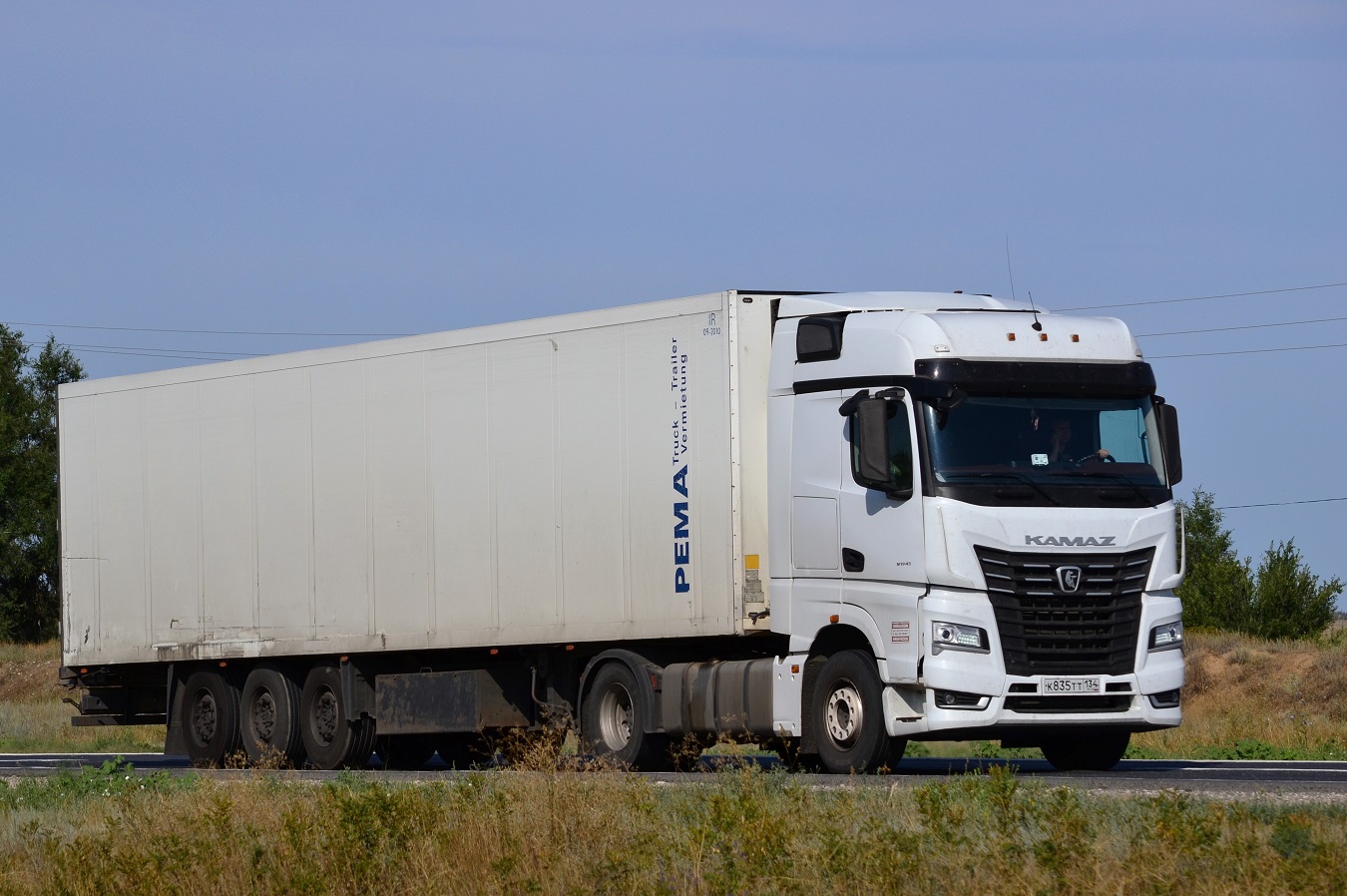 Волгоградская область, № К 835 ТТ 134 — КамАЗ-54901-94