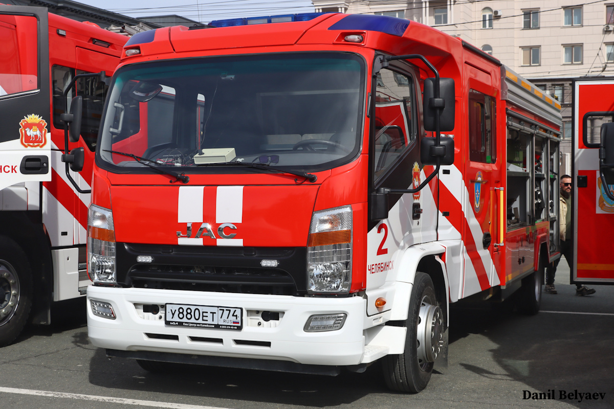 Челябинская область, № У 880 ЕТ 774 — JAC N120 / N75